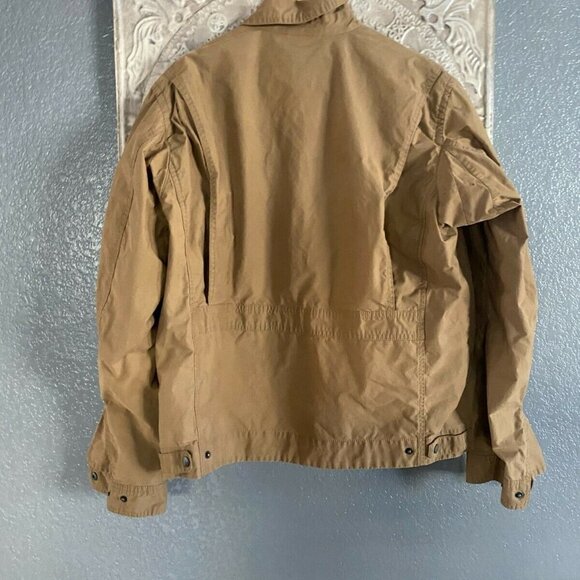 Eddie Bauer Tan LIGHTWEIGHT Jacket Womens LARGE FU - Picture 4 of 6